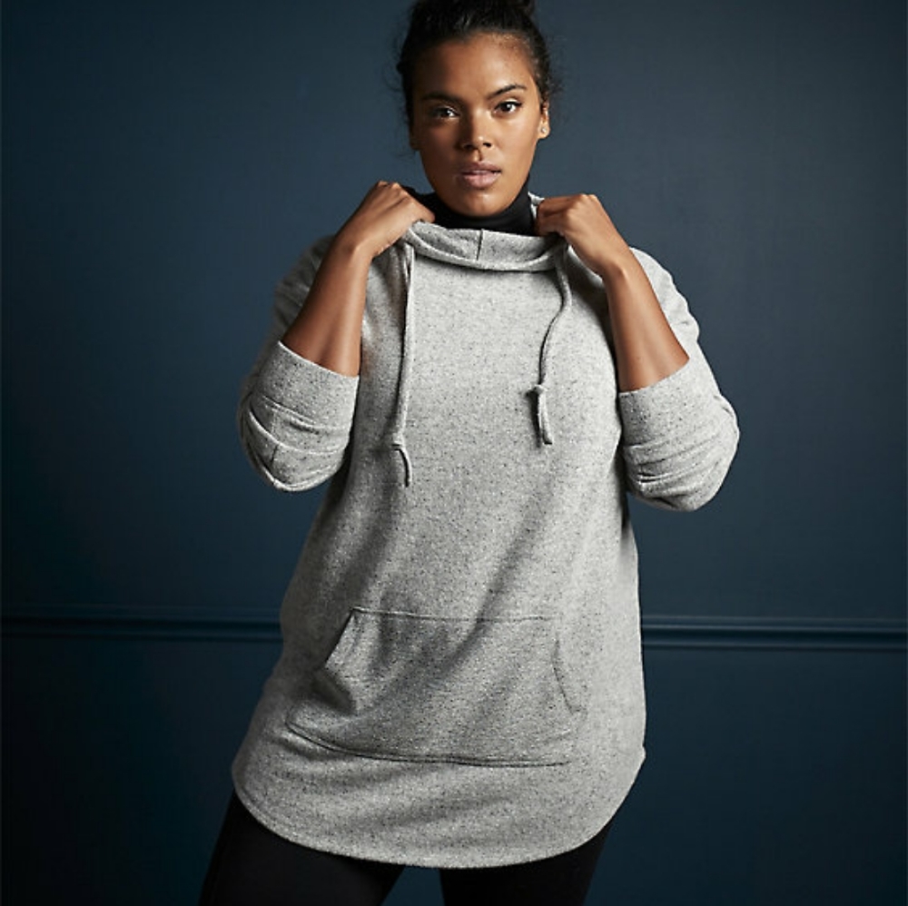Torrid size 4 super soft grey hoodie